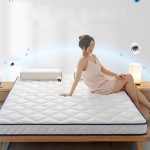 <span class=keywords><strong>Materasso</strong></span> in Schiuma ad Alta Densità e Cotone ad Alta Resilienza BTRM001 in Confezione Compatta per Risparmio sui Costi di Spedizione, per Casa o Hotel - Product Image 1