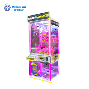 Raisefun Chất lượng cao trong suốt Claw máy đồng tiền hoạt động Arcade Crane búp bê sang trọng Catcher cho trung tâm mua sắm trung tâm trò chơi - Product Image 2