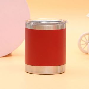 Full OEM Service 10oz Stainless Steel Car Tumbler Adjustable Color Lid Package Insulated Vehicle Coffee <b>Mug</b> - Product Image 4