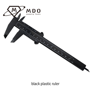 Draagbare Plastic Sieraden Meet Remklauwen 0-100Mm 1-150Mm Schuifmaat Liniaal <span class=keywords><strong>Micrometer</strong></span> Mini Plastic Nonius Schuifmaat - Product Image 6