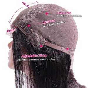 วิกผมคนวิกผมสั้นถักด้านหน้า,วิกผมสไตล์บราซิลวิกผมเด็กพร้อมลูก - Product Image 5
