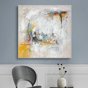 Grande <span class=keywords><strong>arte</strong></span> <span class=keywords><strong>contemporanea</strong></span> della parete unico fatto a mano astratto Cuadros acrilico Decor opere d'<span class=keywords><strong>arte</strong></span> tela <span class=keywords><strong>pittura</strong></span> a olio per soggiorno - Product Image 6