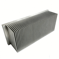 Dissipateur thermique en aluminium haute puissance 229,5(L)*66(H)*100(P)mm, haute performance de refroidissement, dissipateur thermique pour onduleur IGBT, extrusion