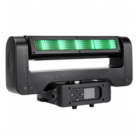 AOPU 500*0.2W Projecteur Stroboscopique LED et Projecteurs à Faisceau LED RGBW 5 Yeux 4-en-1, Lyre Mobile à Faisceaux pour DJ, Éclairage de Scène pour Discothèque et Bar
