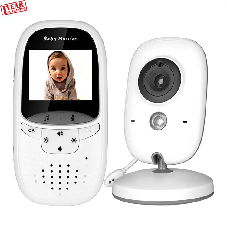 Interphone bidirectionnel Vision nocturne Audio babyphone VB602 2.0 pouces 2.4G Wifi surveillance de la température babyphone caméra de sécurité
