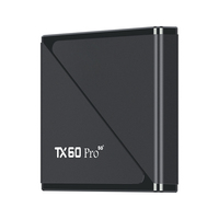 TX60 Pro Android 14 Allwinner H313 Quad Core Decodificación de Video 8K 16GB 256GB Wifi Dual BT Set Top Box