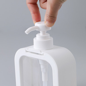 Bouteille distributrice à pompe de grande capacité, 500Ml, pour savon, shampoing, gel douche, liquide vaisselle, lotion, récipient vide - Product Image 2