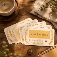 Cartes à gratter personnalisées de haute qualité, design sur mesure, découpe personnalisée, forme personnalisée, fabrication OEM, vente en gros, conception gratuite, plus de 1000 pièces