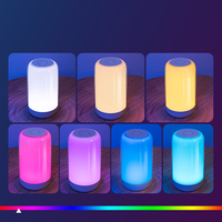 Lampe LED à lumière ambiante RGB, lampe à couleur changeante dynamique, décoration de salle de jeu, lumière d'ambiance de bureau, télécommande
