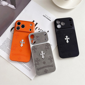 Funda de Teléfono con Diseño Tridimensional Europeo y Americano para iPhone 17 16 15 <span class=keywords><strong>14</strong></span> <span class=keywords><strong>Pro</strong></span> <span class=keywords><strong>Max</strong></span>, Funda de Cuero Integral Anticaídas - Product Image 1