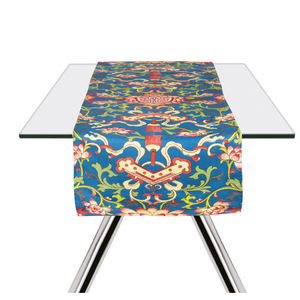 Runner da Tavola Excelsa La Via Della Seta in Cotone 140x45 Cm Multicolore - Product Image 2