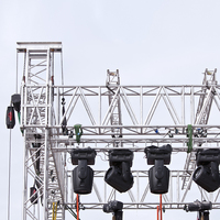 Scène audio professionnelle modulaire portable en alliage d'aluminium personnalisable pour charges lourdes de 1000 kg
