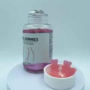 Suplemen Diet Wanita Vegan Organik Ekstrak Delima Bit Vitamin <span class=keywords><strong>B</strong></span> Kompleks Cuka Apel BBL Gummies - Product Image 4