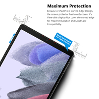 Protection d'écran en verre trempé HD 2.5D 9H, couverture intégrale, anti-rayures, sans bulles, pour Samsung Galaxy Tab A7 Lite 8.7 pouces 2021