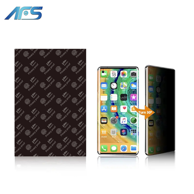 Soft Matte Anti-spy TPU Hydrogel Mobile Screen Protector Sheet Film for Intelligent Cutting Machine Plotter