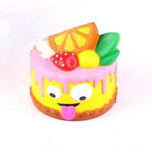 Juguetes Antiestrés de PU de Rebote Lento y Duradero de Fábrica Jincan, Inspirados en Hamburguesas, Pasteles de Fresa y Unicornios - Product Image 3