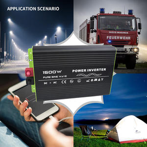 Inversor <span class=keywords><strong>de</strong></span> <span class=keywords><strong>Corriente</strong></span> para Vehículos Recreativos <span class=keywords><strong>de</strong></span> 1500 W (3000 W Pico), <span class=keywords><strong>Convertidor</strong></span> <span class=keywords><strong>de</strong></span> CC 12 V/24 V <span class=keywords><strong>a</strong></span> CA 110 V/220 V/230 V/240 V - Product Image 5