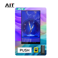 AIT Mini distributeur automatique à pièces Distributeur de préservatifs pour snacks à cartes adapté à la rue Fonctionnalité du SDK Basé sur le cloud