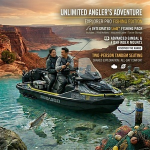 Moto Acuática 2026 para 1 a 3 Pasajeros, <span class=keywords><strong>Explorer</strong></span> Pro 230, <span class=keywords><strong>Explorer</strong></span> Pro 170, BRP Jet Ski <span class=keywords><strong>Sea</strong></span> <span class=keywords><strong>Doo</strong></span>, Exploration Touring Extender, Viaje por el Agua - Product Image 3