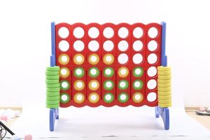 Nannan Tự Làm Cuộc Sống Kích Thước Khổng Lồ Bé Học Tập Giáo Dục Đồ Chơi Sân Trò Chơi Lớn Kết Nối Bốn Trong Một Nguyên Liệu Cho Trẻ Em Jumbo Kết Nối 4 - Product Image 2