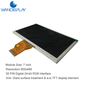 Độ sáng cao 1000 nits 7 inch màn hình cảm ứng <span class=keywords><strong>LCD</strong></span> Panel với 800x480 TFT <span class=keywords><strong>LCD</strong></span> hiển thị - Product Image 3