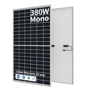 Ab stok A sınıfı PV yüksek verim yarım hücre 12V 24V 48V PERC 400W 450W 500W 600W 700W 800W 1000W Mono fotovoltaik GÜNEŞ PANELI