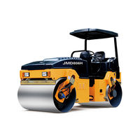 Rouleau compresseur routier hydraulique à double tambour de 6 tonnes de marque chinoise de premier plan JM206H, haute qualité, prix abordable, à vendre
