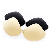 Éponge respirante fermeture avant forme de mangue Invisible dos nu Push up adhésif soutien-gorge de mariage pour vêtements sans bretelles saison d'été