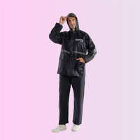 Ensemble imperméable de camping en plein air de style campagnard universel XXL, veste et pantalon, polyester durable, best-seller