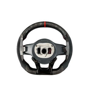 Volante Deportivo de 3 Radios con LED y Fibra de Carbono para <span class=keywords><strong>Mercedes</strong></span>-<span class=keywords><strong>Benz</strong></span> Serie A, C, E, S, G, CLS, CLA, GLE, <span class=keywords><strong>GLS</strong></span>, W166, W117, W218 - Product Image 6