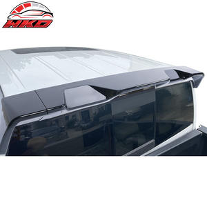 Alerón de Techo Estilo Ikon para Ram 1500, Compatible con Modelos 2013-2018, Todos los Tamaños de Cabina y Caja, Negro Brillante, ABS, Accesorio de Reemplazo - Product Image 2