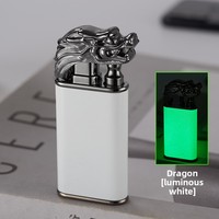 Briquet torche nouveau produit allume-cigare portable coupe-vent avec briquet de luxe à double flamme