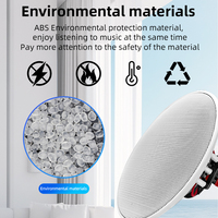 5 pouces prix de gros Surround Sound système de haut-parleurs de plafond haut-parleurs 8Ohm toit haut-parleurs pour la maison fond musique Audio
