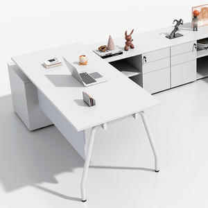 โต๊ะทำงานปรับระดับความสูงได้ รุ่นอุตสาหกรรม ทำจากไม้และโลหะ ยี่ห้อ LIWEI สำหรับใช้งานที่บ้านและสำนักงาน ทันสมัย แข็งแรง ทนทาน - Product Image 4