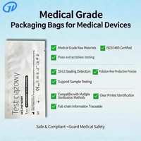 Sachet de réactifs pour test rapide POC, emballage de stérilisation individuel, petit sachet, évite la contamination croisée, sac facile à ouvrir