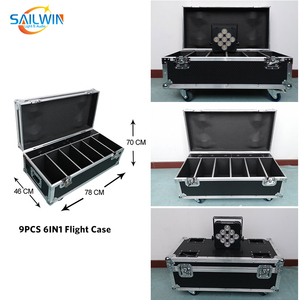 Sailwin nhà máy 9*18 Wát 6in1 <span class=keywords><strong>rgbaw</strong></span> + UV Battery Powered <span class=keywords><strong>LED</strong></span> phẳng mệnh ánh sáng cho sự kiện Đảng DJ chiếu sáng - Product Image 1