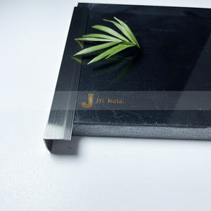 Fournisseur de profilés décoratifs en acier inoxydable EX408, prix d'usine, profilés décoratifs pour murs de carreaux d'hôtel, utilisation en ingénierie - Product Image 2