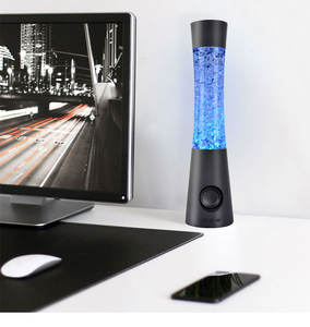 Producto <span class=keywords><strong>de</strong></span> Venta caliente Lámpara <span class=keywords><strong>de</strong></span> <span class=keywords><strong>lava</strong></span> flotante Altavoz inalámbrico portátil para exteriores <span class=keywords><strong>con</strong></span> luces Rgb - Product Image 3