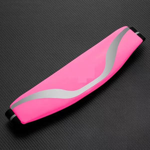 Db Sport Waist Pack Pink Water Resistant Running Belt With Reflective <b>Strip</b> Adjustable Anti Theft Unisex Nylon <b>Fabric</b> - Product Image 6