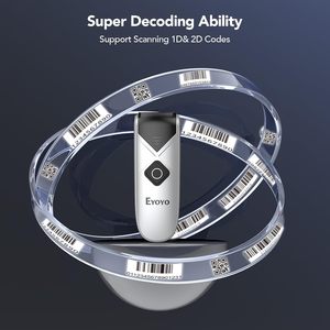 Eyoyo Máy quét mã vạch QR QR 2D không dây 2.4G không dây USB mini cầm tay Đầu đọc mã vạch Hỗ trợ màn hình quét - Product Image 3