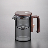 Mode moderne vente chaude thé séparation de l'eau conteneur polyvalent décor à la maison bouteille d'eau tremper verre théière