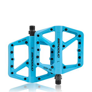 Pédales en fibre de nylon pour vélo, pédales de vélo de montagne, grandes pédales antidérapantes, pédales à roulement pour vélo à pignon fixe/vélo de route - Product Image 4