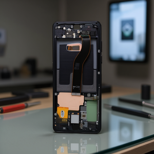 Pannello di ricambio nero per display a schermo intero Samsung Galaxy S20 da 6,2 pollici per G980F G981F - Product Image 3