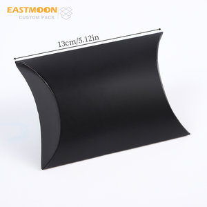 กล่องของขวัญกระดาษคราฟท์สีน้ำตาลรีไซเคิลขายส่ง กล่องกระดาษพับขนาดเล็กพิมพ์โลโก้ได้ตามต้องการ สำหรับใส่ของชำร่วยงานแต่งงาน ลูกอม แผ่นน้ำหอม - Product Image 2