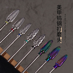 Fraise en acier au tungstène pour manucure, embouts de perceuse à <span class=keywords><strong>ongles</strong></span> électriques, limes à <span class=keywords><strong>ongles</strong></span> électriques, embouts de meulage, fraises, accessoires - Product Image 1