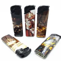 Cigarette électronique en plastique Dongyi ISO9994, nouveau style, logo personnalisé, briquet portable pas cher DY-068