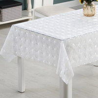 Nappe en EVA imprimée motif feuilles naturelles RNPT, motif botanique, imperméable, facile à nettoyer, pour table de cuisine