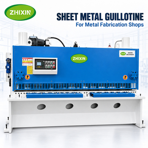 Cisaille à guillotine pour tôles 2000 mm/6 pieds 8 mm, machine de cisaillement hydraulique à économie <span class=keywords><strong>d</strong></span>'énergie pour la <span class=keywords><strong>d</strong></span>écoupe de tôles <span class=keywords><strong>d</strong></span>'acier - Product Image 1