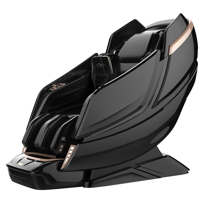 2024 Automatic SL Track Electric 4D Thai Shiatsu Stretching Zero Gravity Full Body Massager Smart Luxury Massage Chair