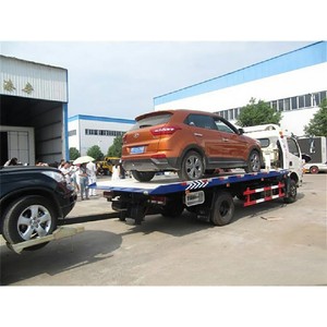 Factory Price Chengli 4ton 5 tons <b>Flatbed</b> Road Recovery Wrecker Tow <b>Truck</b> for Sale - Product Image 4